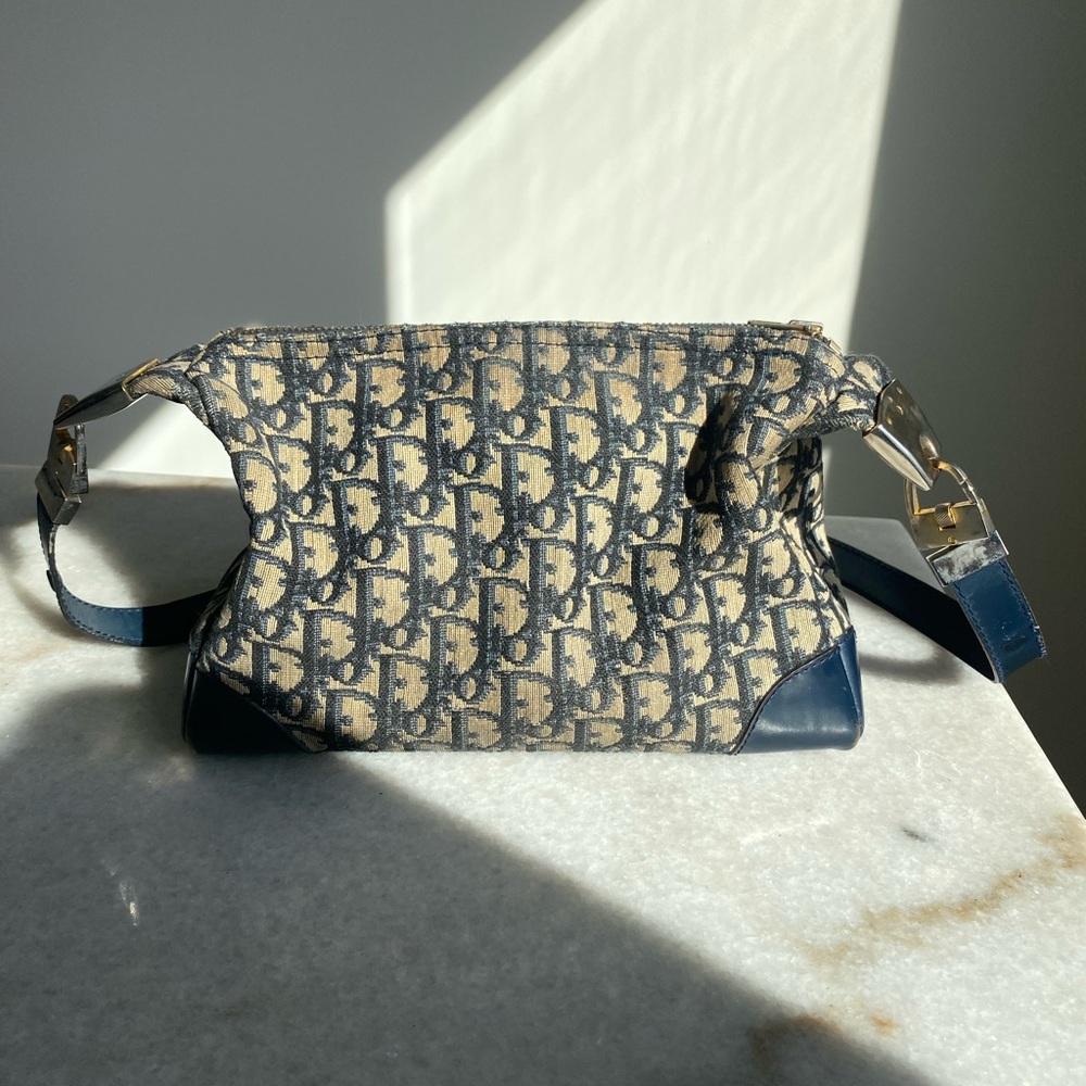 AuthenticVintage Dior Diorissimo Shoulder Bag zipper won't unzip